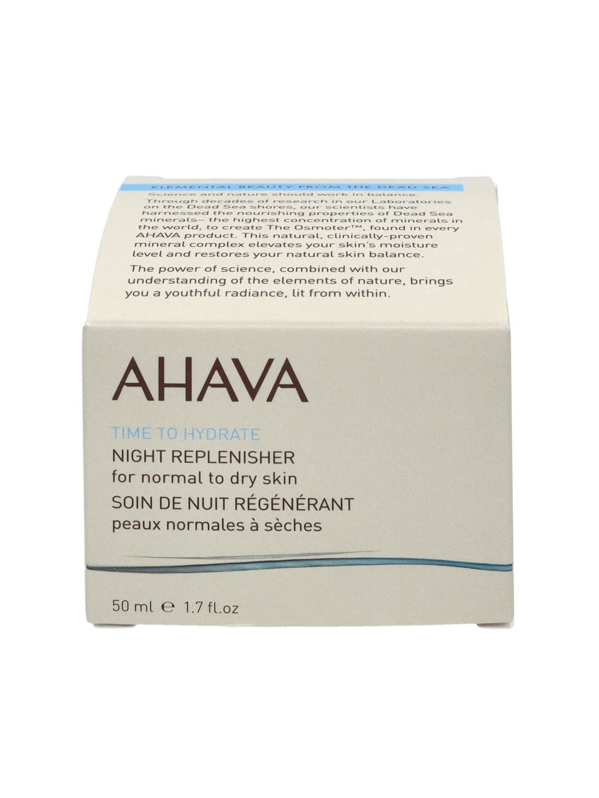 Crema notte Ahava Time To Hydrate Night Replenisher 50ml
