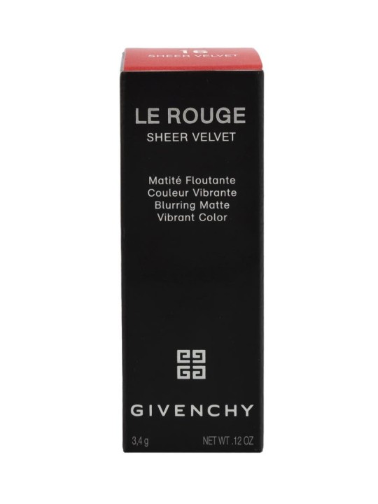 Rossetto Givenchy Le Rouge Sheer Velvet Matte N 16 Nude Boise