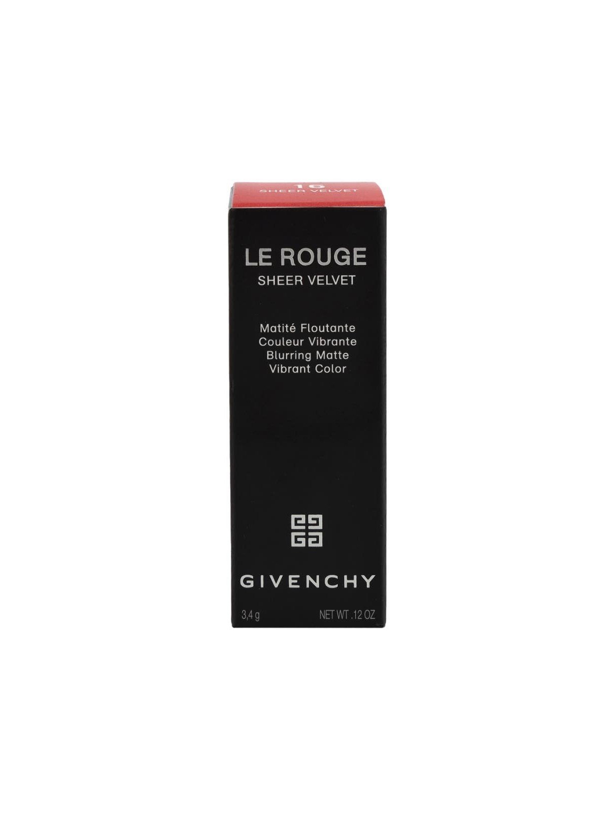 Rossetto Givenchy Le Rouge Sheer Velvet Matte N 16 Nude Boise
