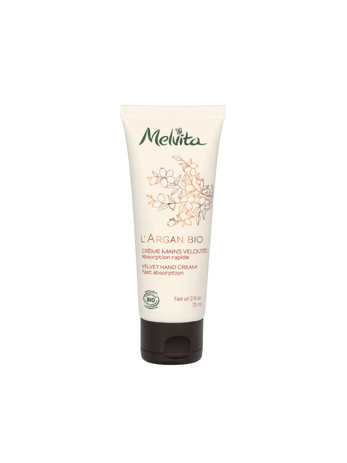 Melvita L'Argan Bio Velvety Hand Cream 75ml