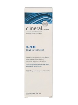 Ahava Clineral X-Zem Head-to-Toe Cream 200ml