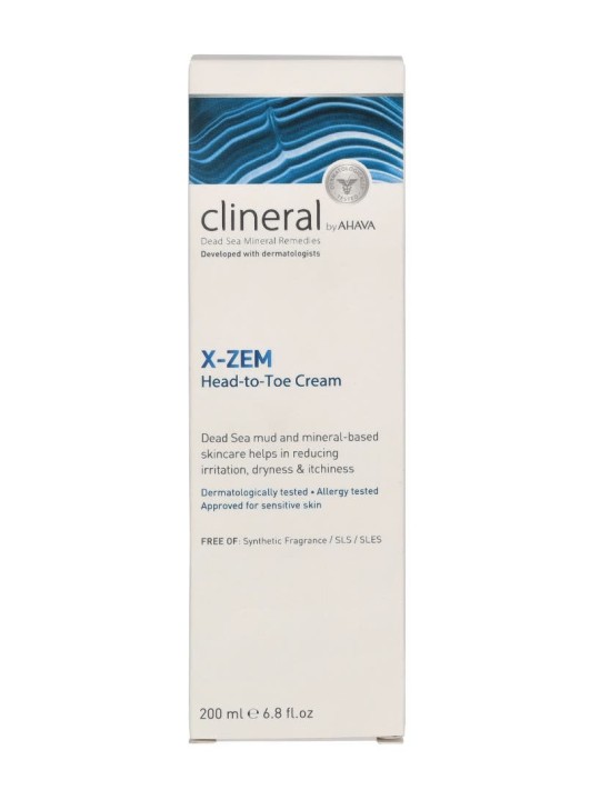 Ahava Clineral X-Zem Head-to-Toe Cream 200ml