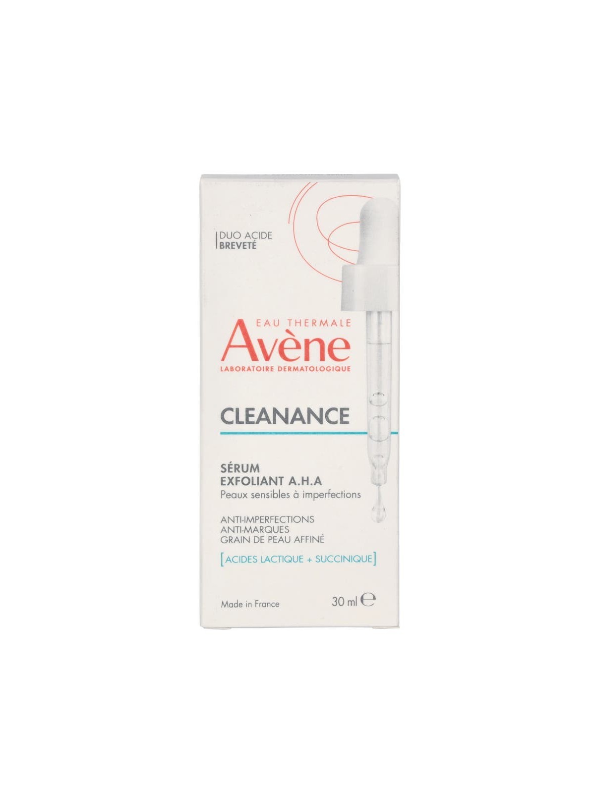 Avene Cleanance AHA Exfoliating Serum 30ml for Women