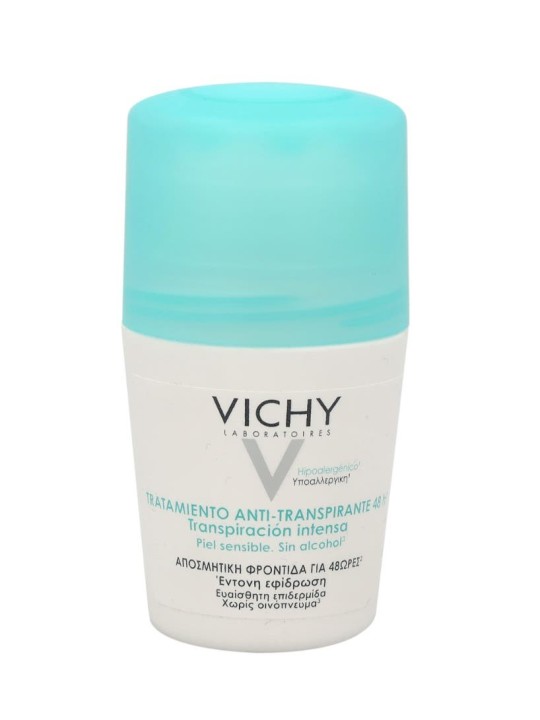 Vichy 48Hr Anti-Perspirant Roll-On donna 50ml Sensitive Skin - Alcohol Free