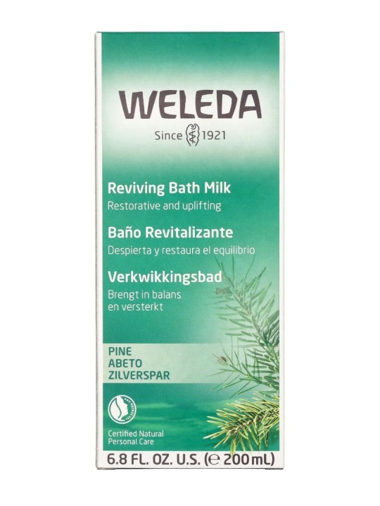 Weleda Pine Reviving Bath Milk donna 200ml