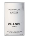 Chanel Platinum Egoiste Pour Homme After Shave Lotion uomo 100ml