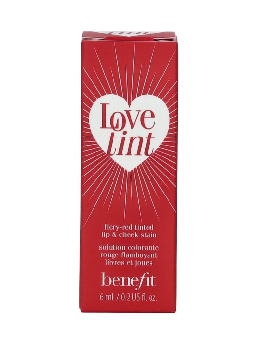 Benefit Lovetint Fiery-Red Tinted Lip & Cheek Stain donna 6ml