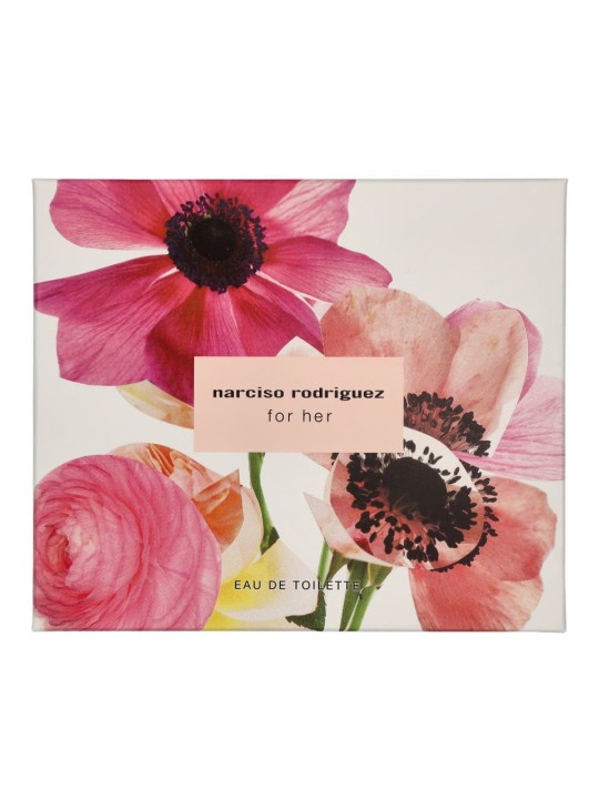 Narciso Rodriguez For Her Giftset 100ml eau de toilette Spray 50ml-Body Milk 50ml