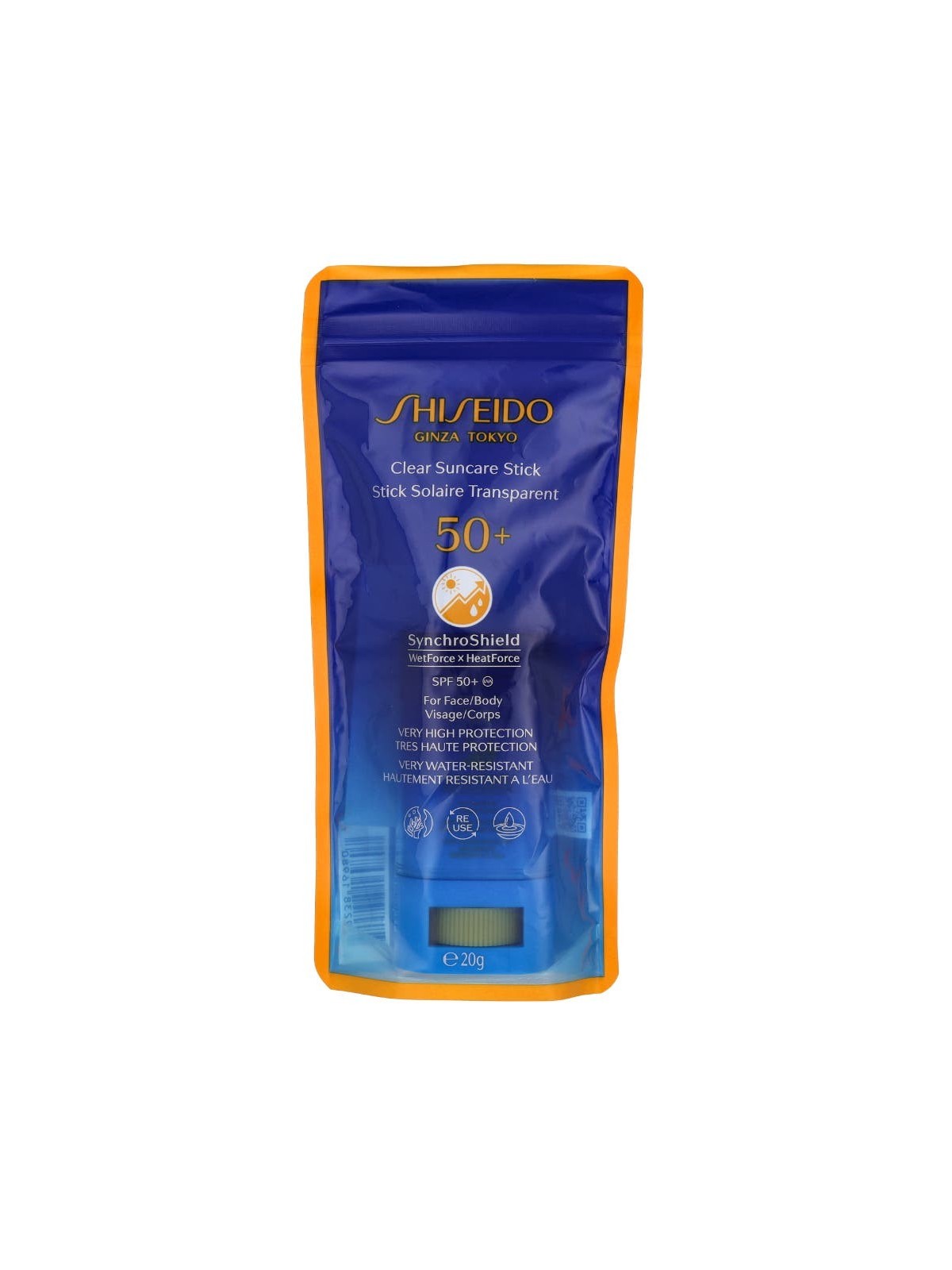 Shiseido CLEAR SUNCARE stick SPF50 20g unisex