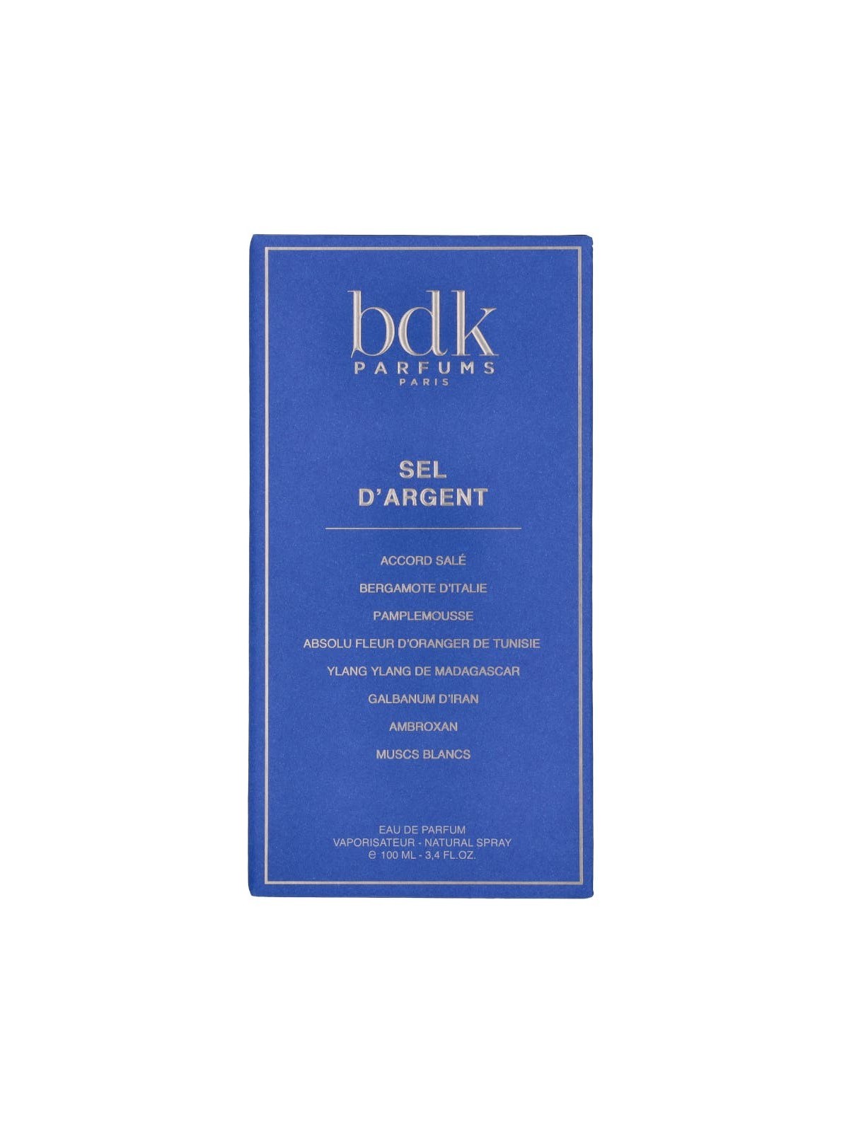 BDK Parfums Sel D'Argent eau de parfum Spray 100ml