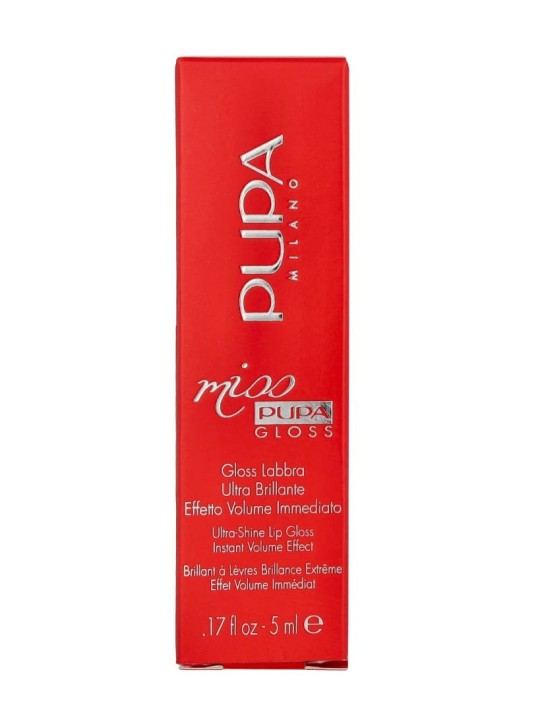 Pupa Miss Pupa Ultra-Shine Lip Gloss 5ml Numero 100 Crystal Glass