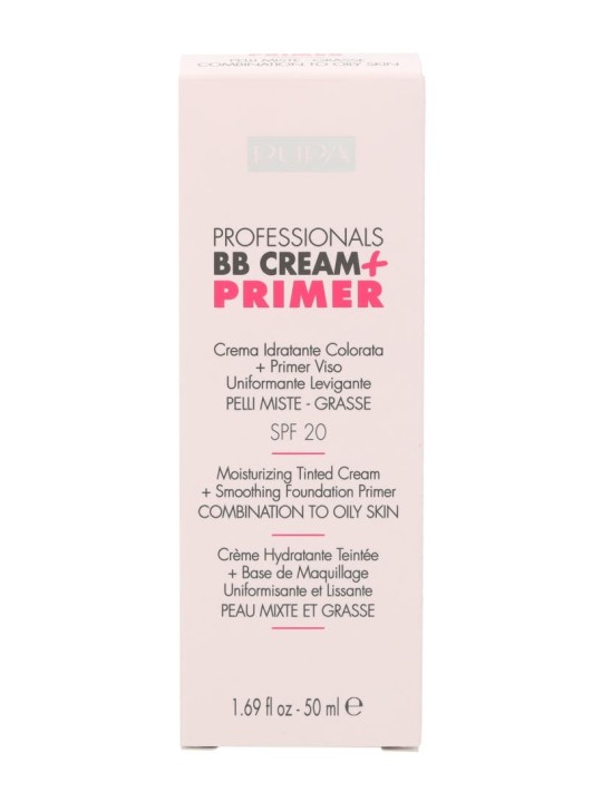 Pupa Pupa Professionals BB Cream  Primer SPF20 donna 50ml Numero 002 Sand - Combination To Oily Skin