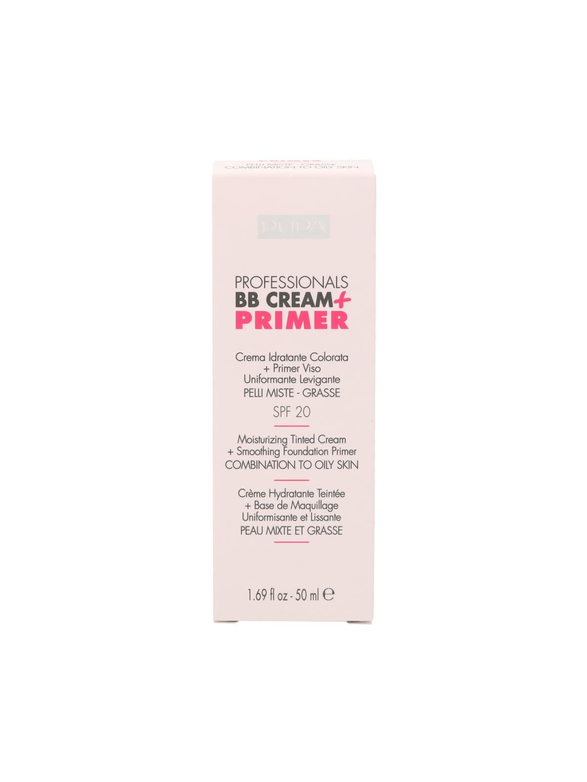 Pupa Pupa Professionals BB Cream  Primer SPF20 donna 50ml Numero 002 Sand - Combination To Oily Skin