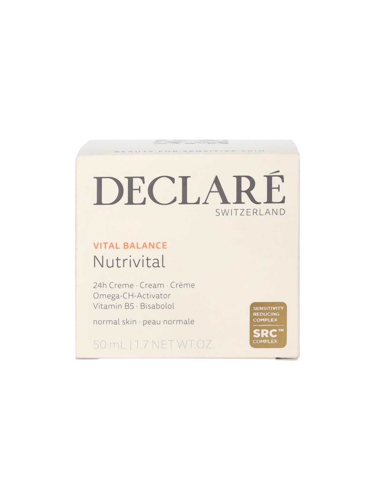 Declare Vitalbalance Nutrivital 24H Cream 50ml For Dry Skin