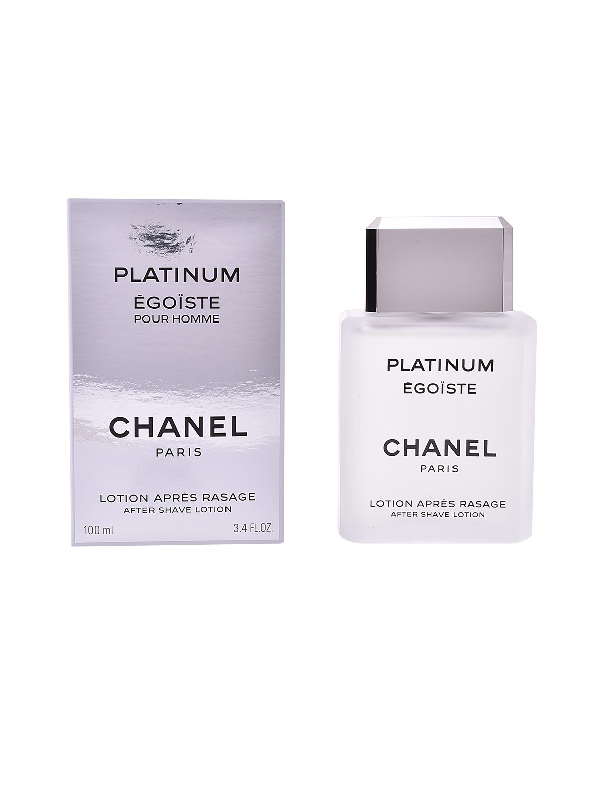 Chanel Platinum Egoiste Pour Homme After Shave Lotion uomo 100ml