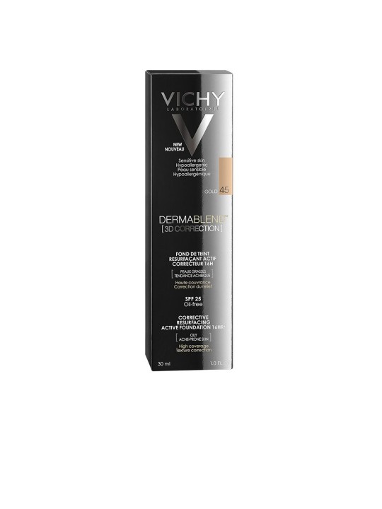 Vichy DERMABLEND 3D CORRECTION fondotinta ristrutturante 45oro donna