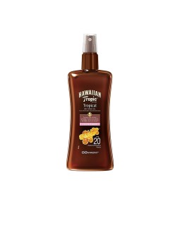 Hawaiian Tropic Olio Spray Secco Protettivo SPF20 Medio 200ml Vaporizzatore Unisex