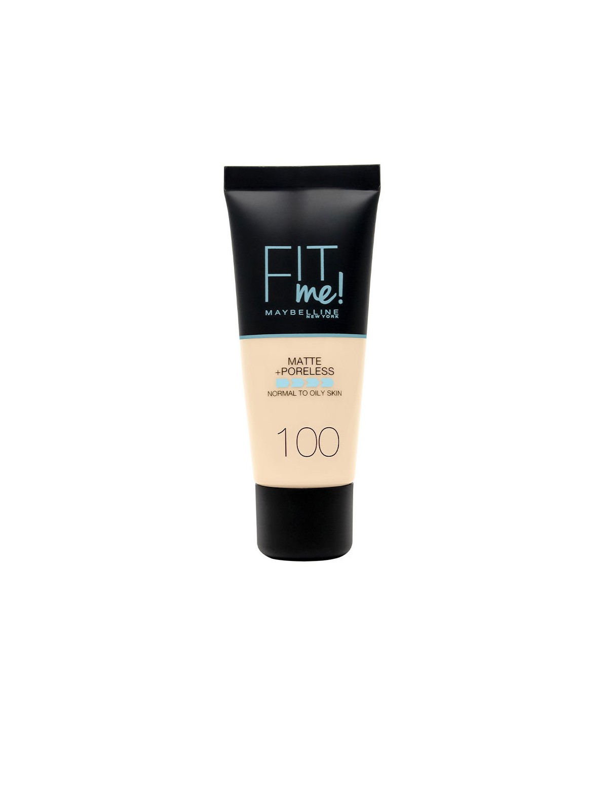 Maybelline Fit Me! Fondotinta opacizzante viso Poreless 100 Warm Ivory