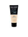 Maybelline Fit Me! Fondotinta opacizzante viso Poreless 100 Warm Ivory