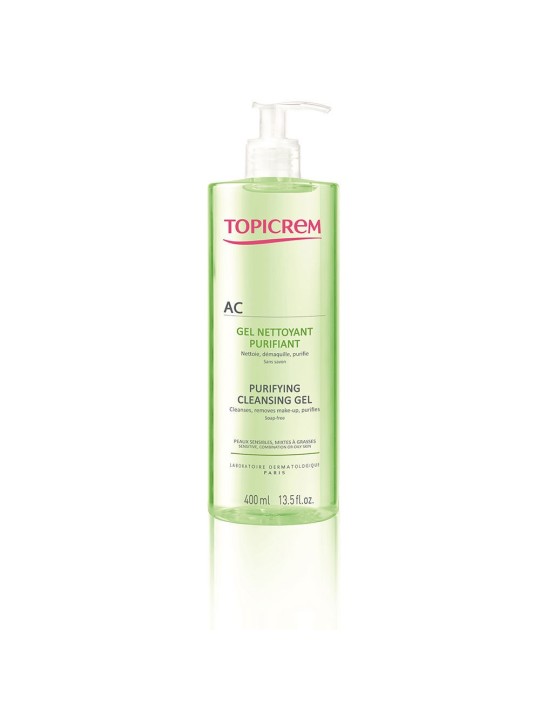 Gel detergente purificante AC Topicrem 400ml