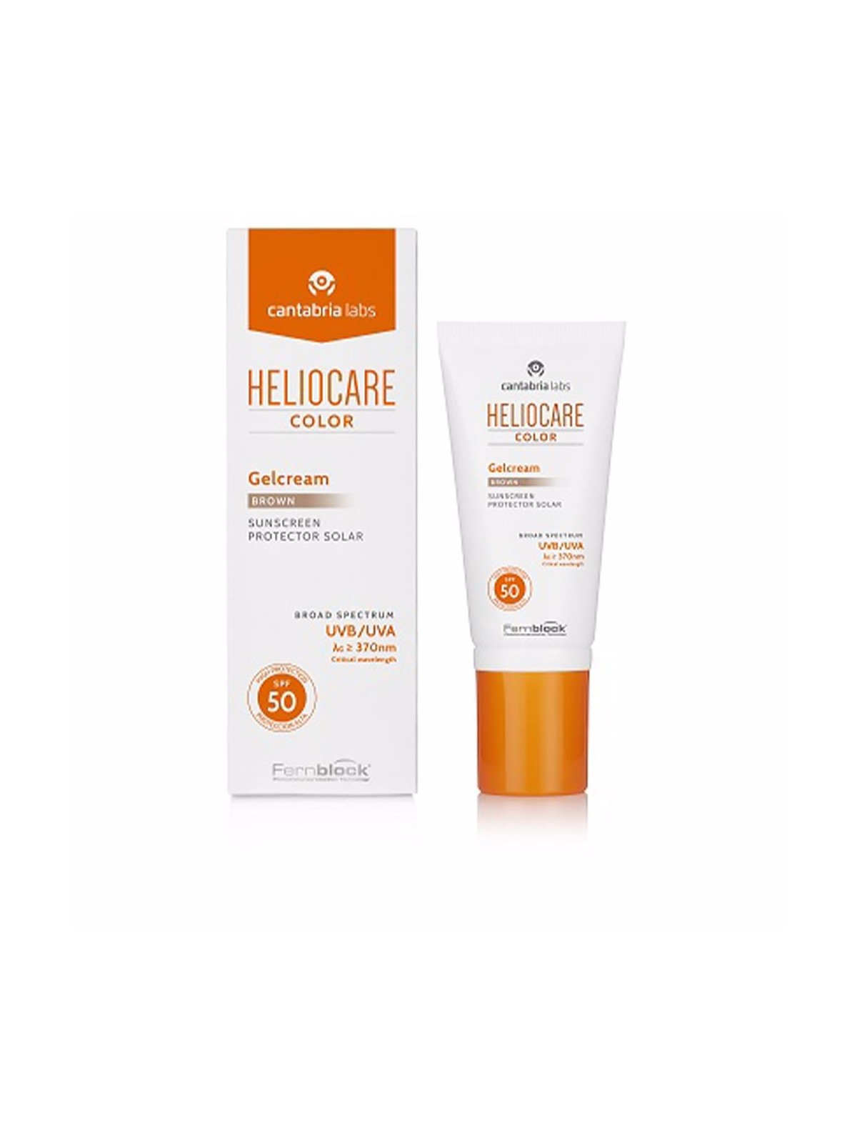 Heliocare COLOR GELCREAM SPF50 marrone donna