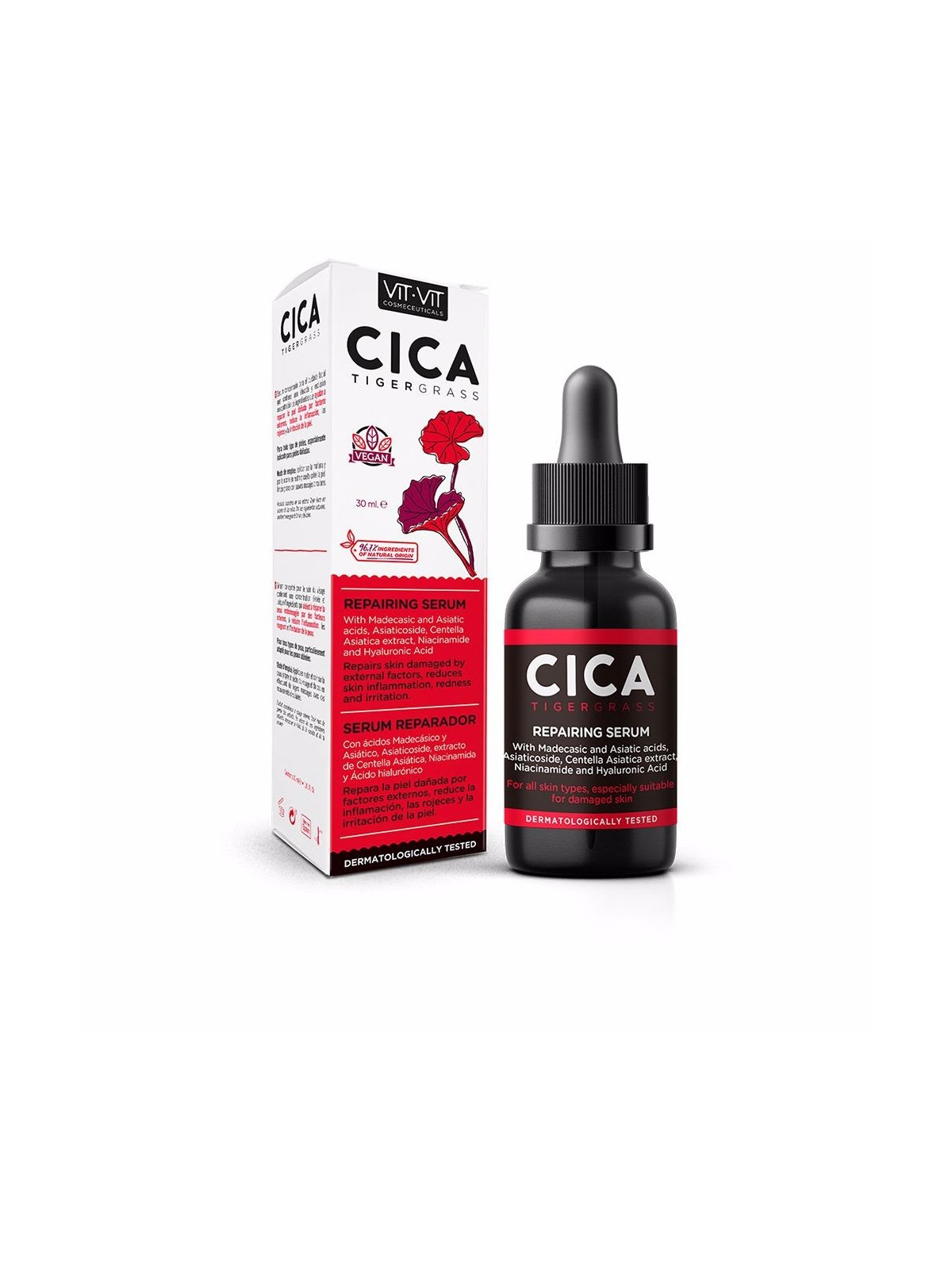 Diet Esthetic VIT VIT COSMECEUTICALS Siero CICA TIGERGRASS 30ml donna