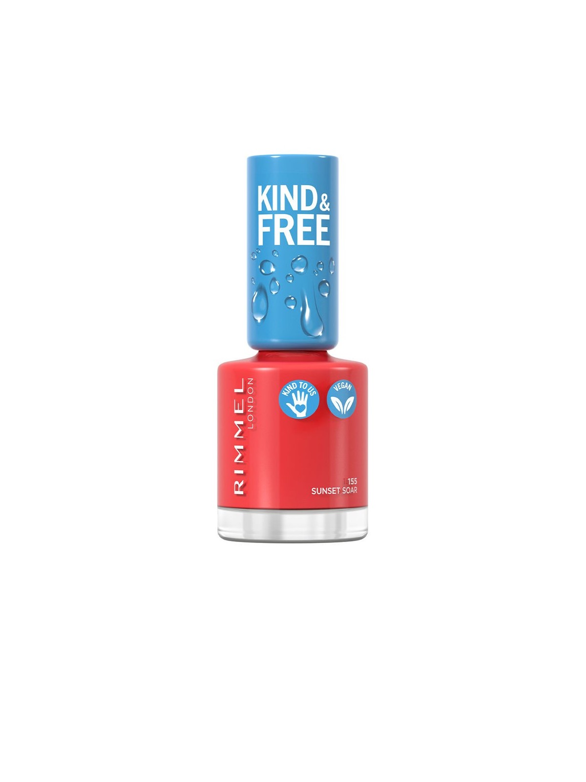 Rimmel Smalto gentile e gratuito 8 ml donna 155 Orange