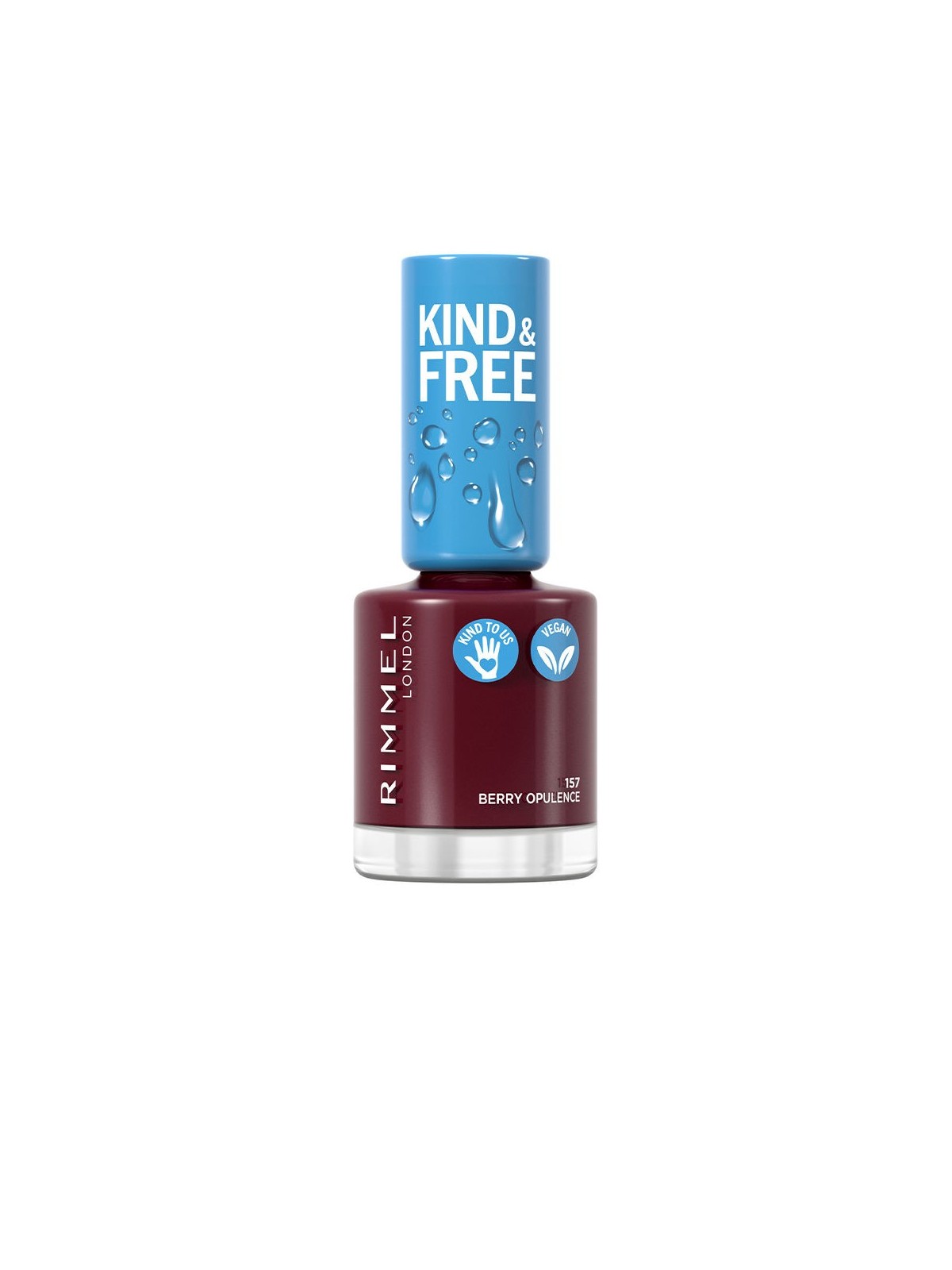 Rimmel Smalto gentile e gratuito 8 ml donna 157 Berry