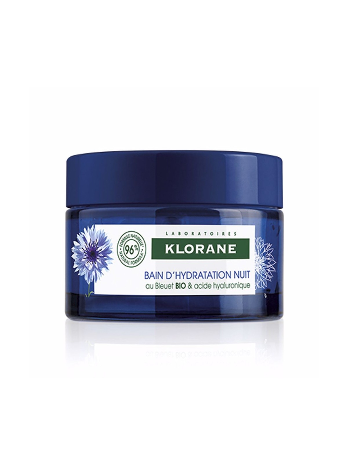 Klorane Water Sleeping Mask - Cornflower & Hyaluronic Acid 50ml
