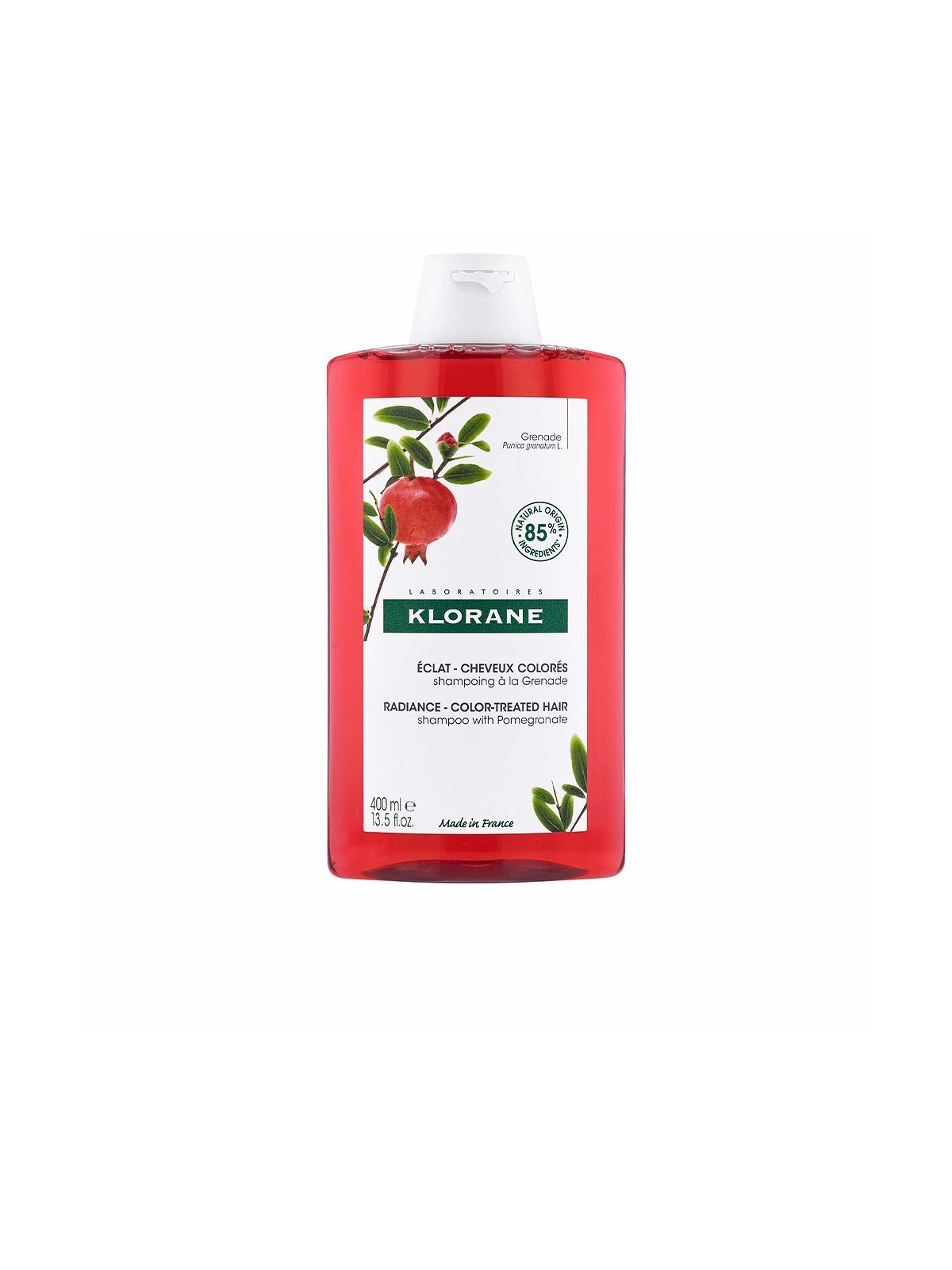 Shampoo Klorane A LA GRANADA lucidante 400ml