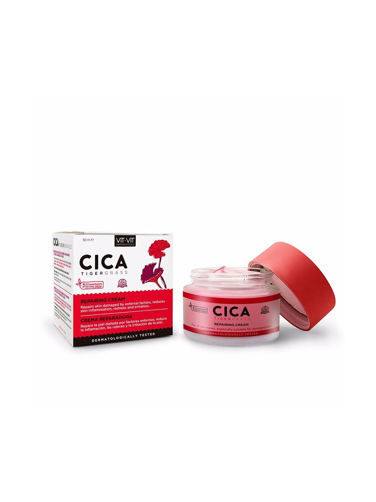 Crema Riparatrice CICA TIGERGRASS 50ml donna