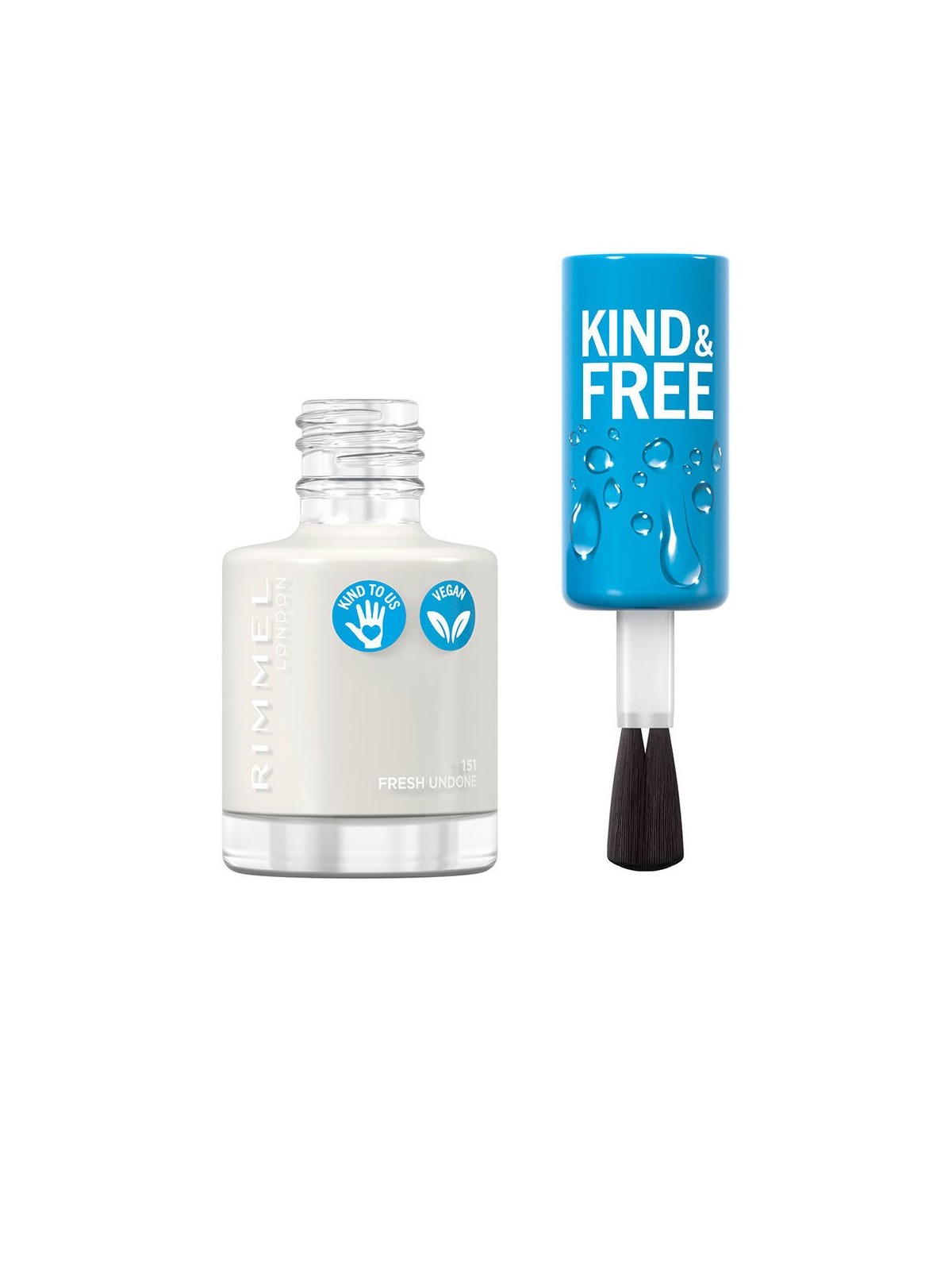 Rimmel Smalto gentile e gratuito 8 ml donna 151 Fresh Undone