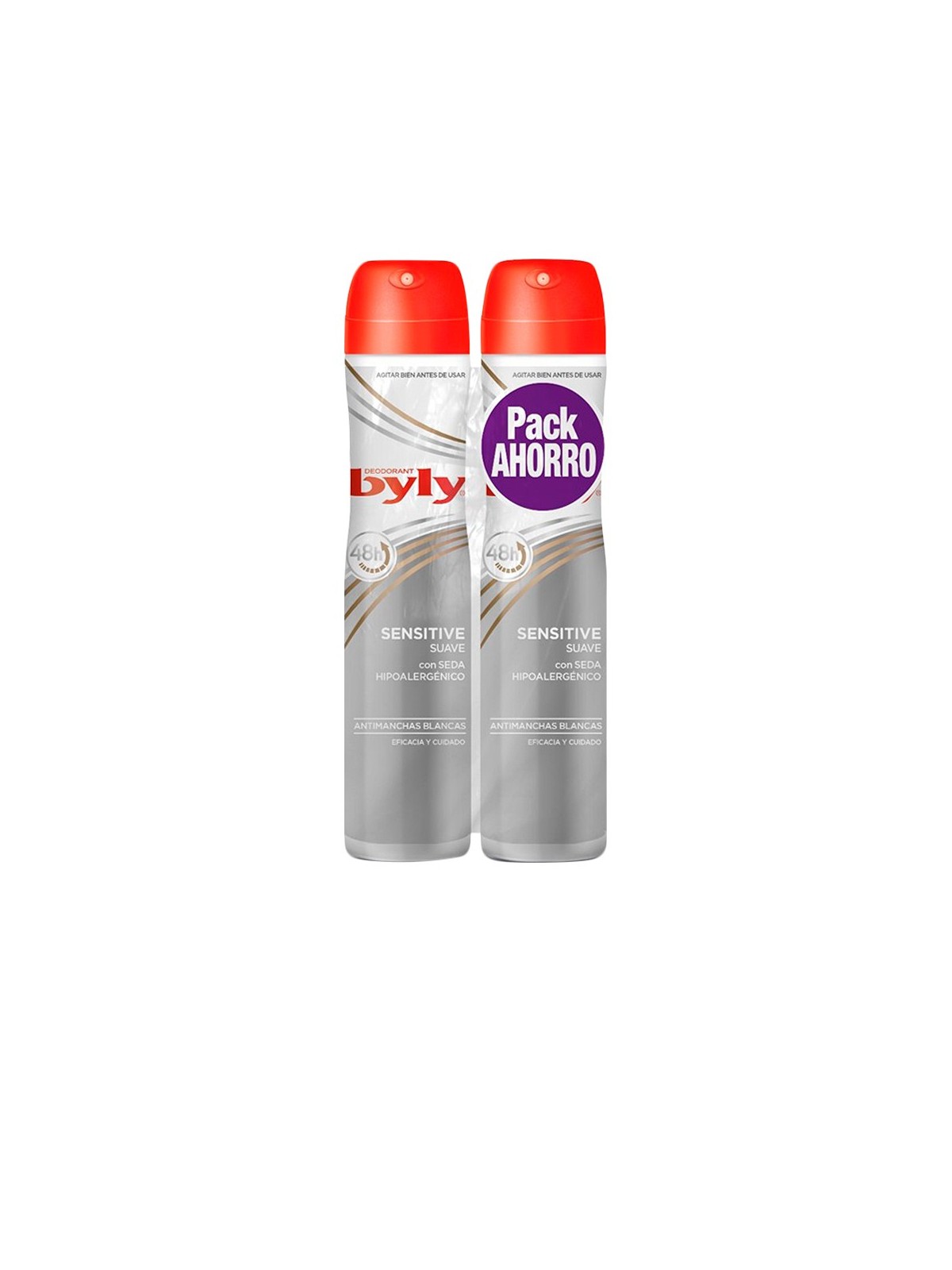 Deodorante vaporizzatore sensibile BYLY SENSITIVE 2 unitï¿½ï¿½ unisex