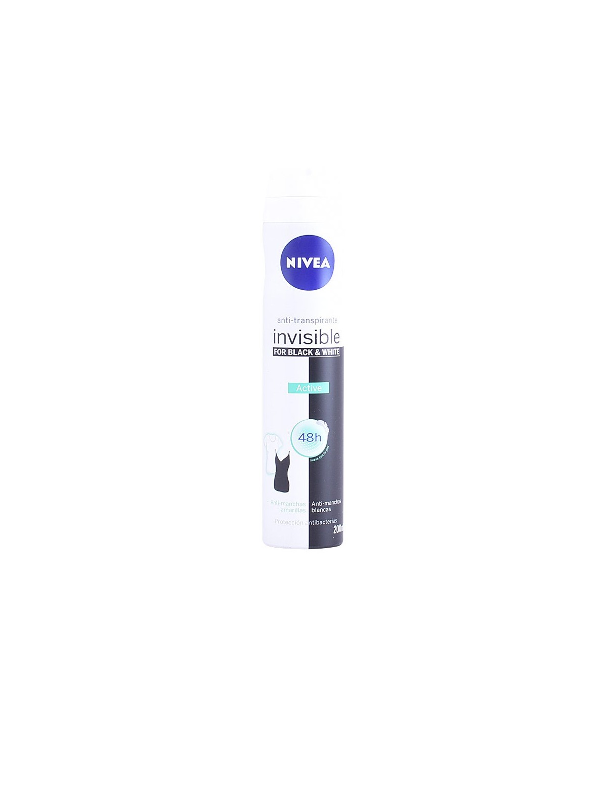 Nivea BLACK and WHITE INVISIBLE ACTIVE deodorante spray