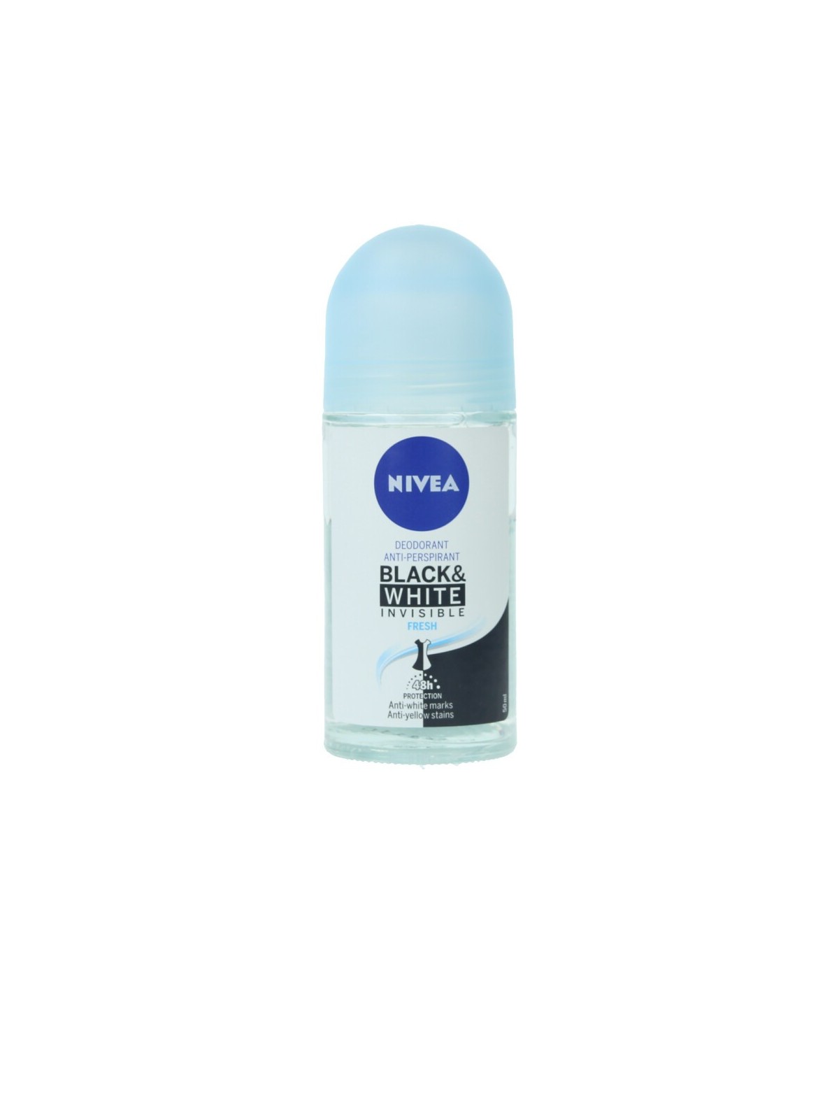 Nivea BLACK and WHITE INVISIBLE FRESH deo rollon 50ml