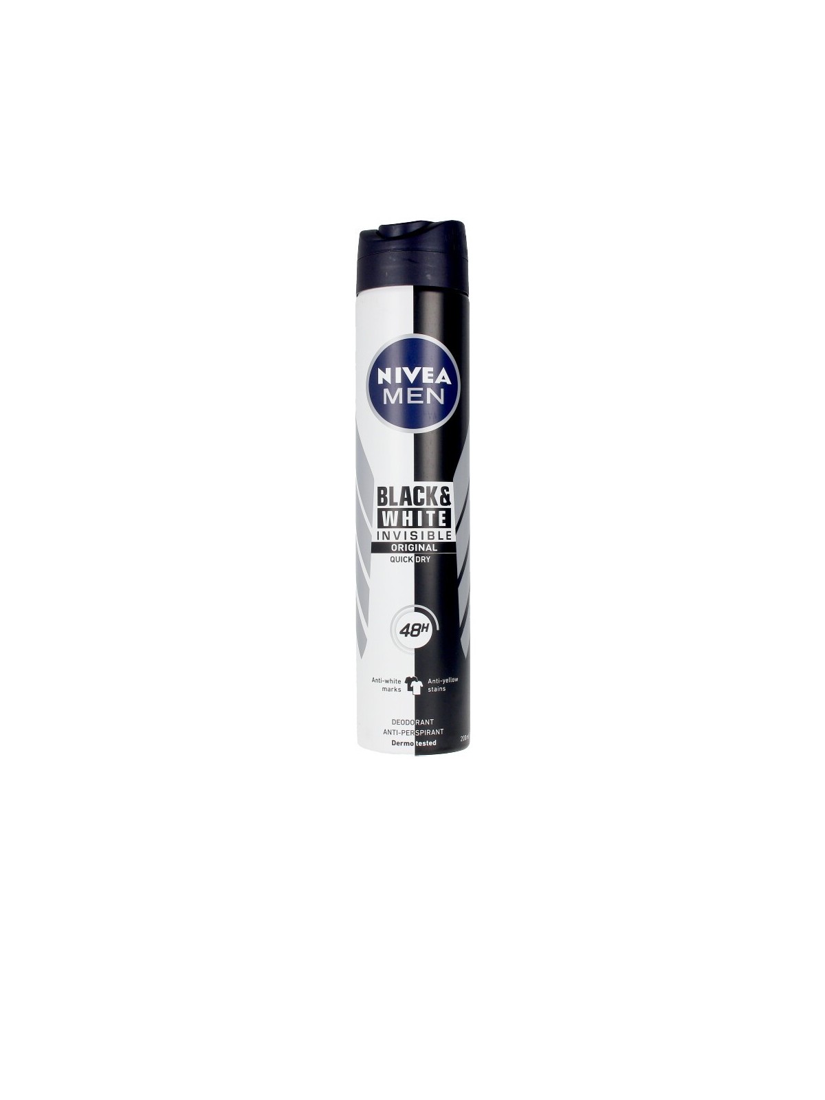 Nivea MEN BLACK and WHITE INVISIBLE deodorant spray 200ml