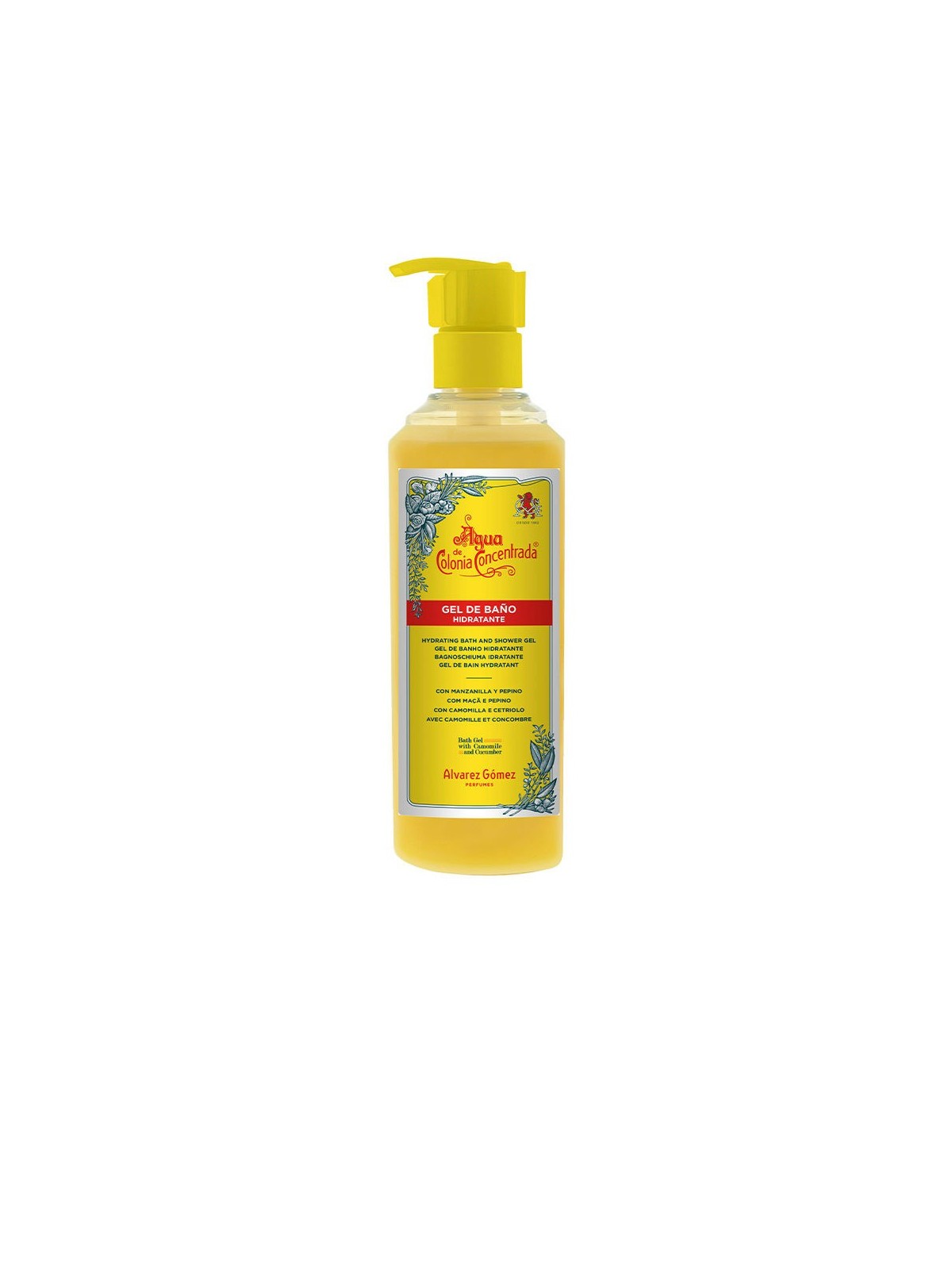 Alvarez Gomez AGUA DE COLONIA CONCENTRADA gel de bao 290ml uomo