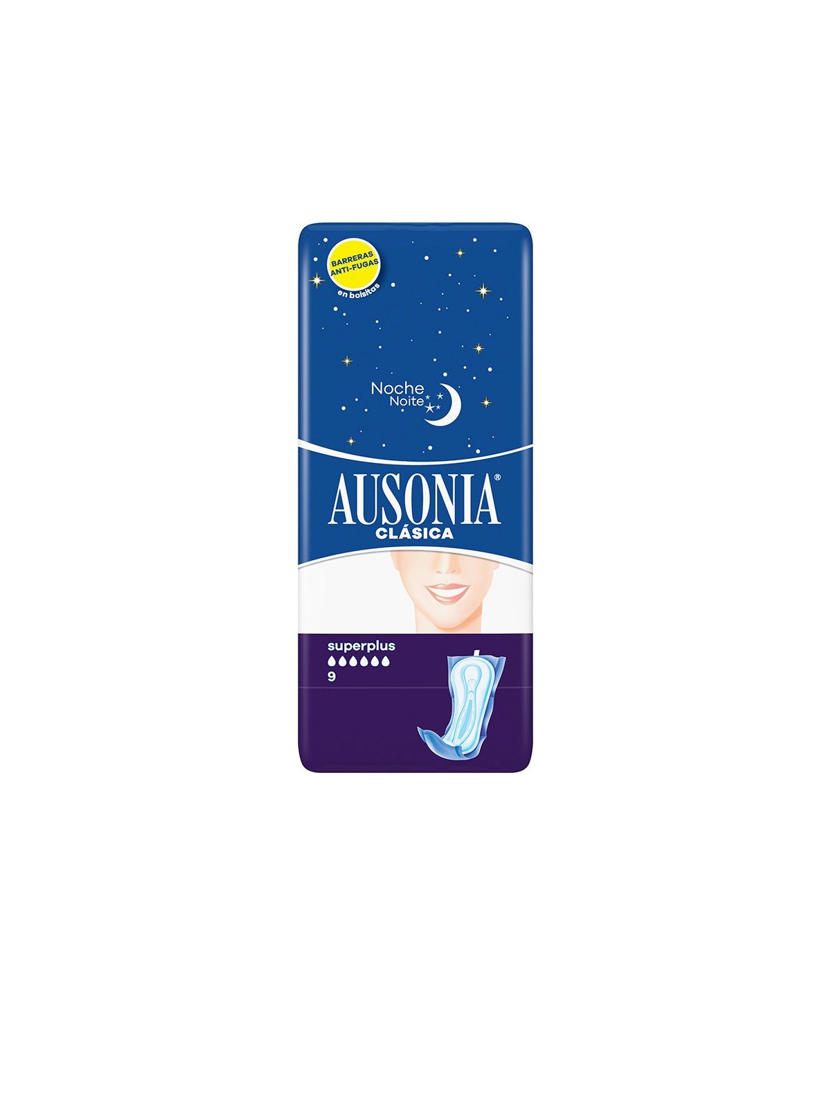 Ausonia AUSONIA NOTTE compressa super plus 9 u donna 9u