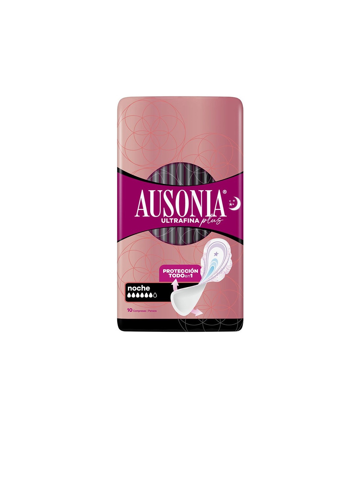 Ausonia AUSONIA ULTRAFINA PLUS assorbenti notte con ali 10 pezzi donna 10u