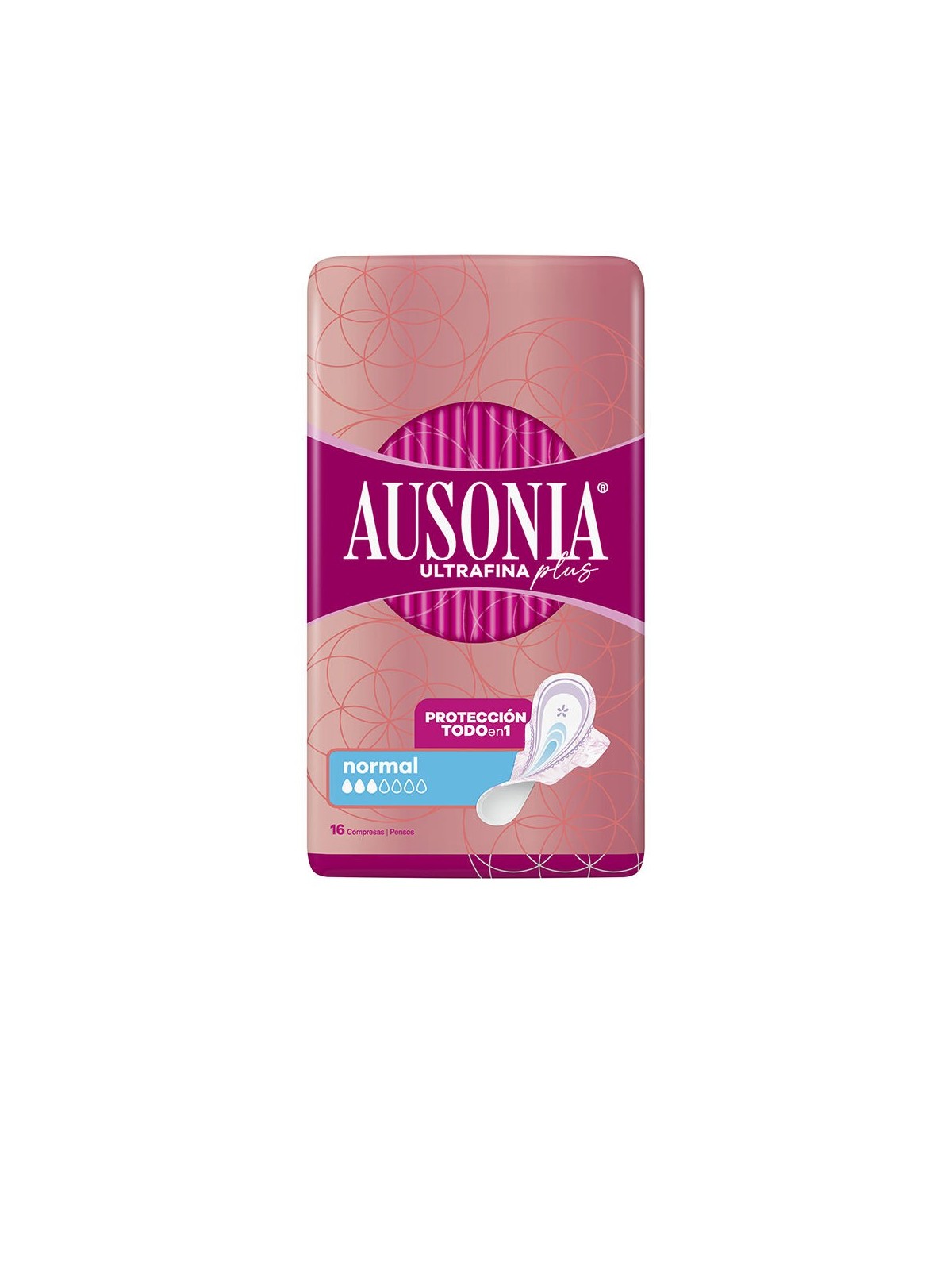 Ausonia AUSONIA ULTRAFINA PLUS assorbenti normali con ali 16 u donna 16u