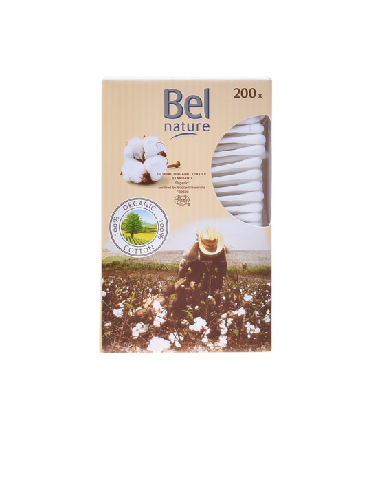 Bastoncini cotone organico Bel NATURE ECOCERT