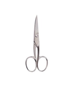 FORBICE per pedicure nichelata con punta curva 1 unit unisex