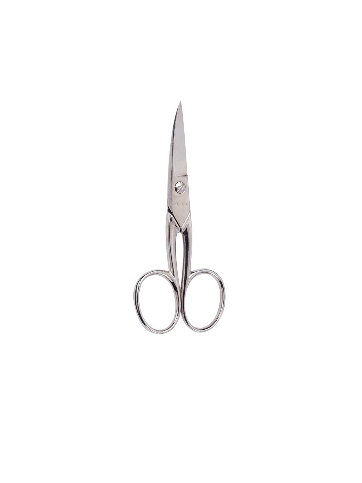 FORBICE per pedicure nichelata con punta curva 1 unit unisex