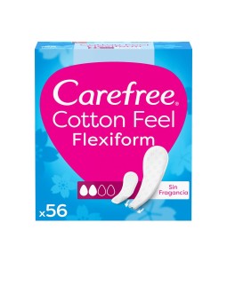 Carefree Normal Cotton - Proteggi Mutande Ultra-Sottili 56 unitï¿½ï¿½ Donna