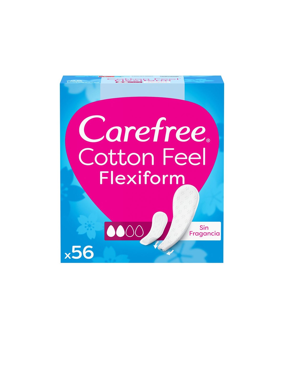 Carefree Normal Cotton - Proteggi Mutande Ultra-Sottili 56 unitï¿½ï¿½ Donna