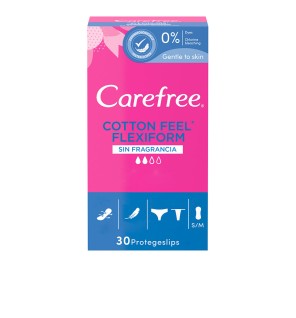 Carefree Flexiform Salvaslip Traspirante Non Profumato 30 unit donna
