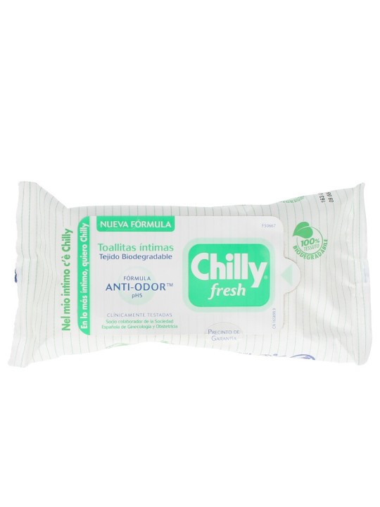 Chilly FRESH Salviette Intime 12 unit donna