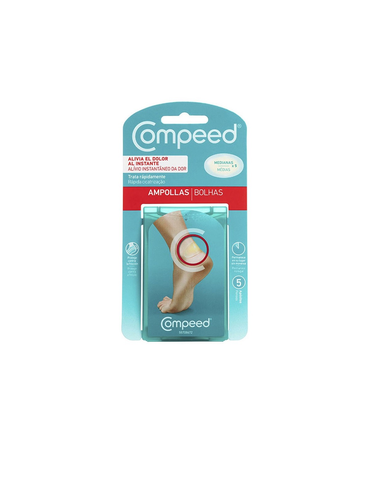 Compeed Medium Vesciche 5 Cerotti Unisex