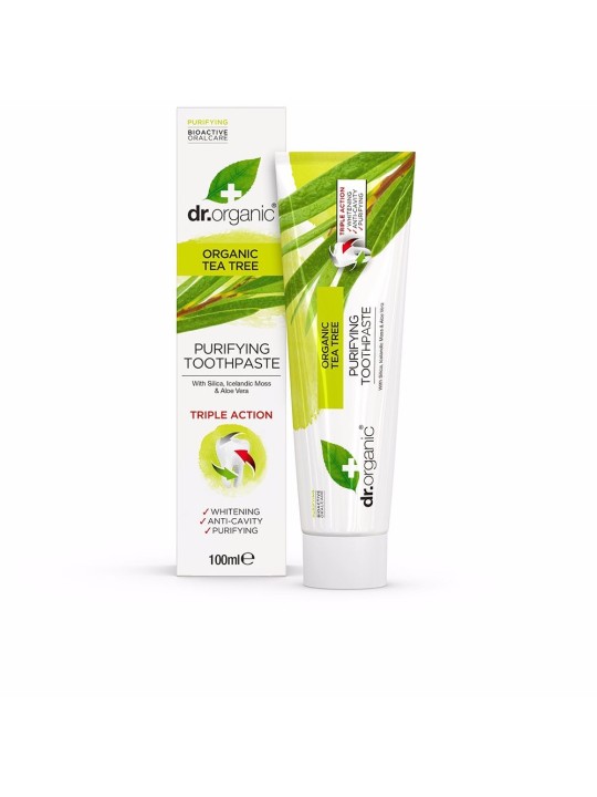 Pasta dentifricia al tea tree Dr Organic BIOACTIVE ORGANIC