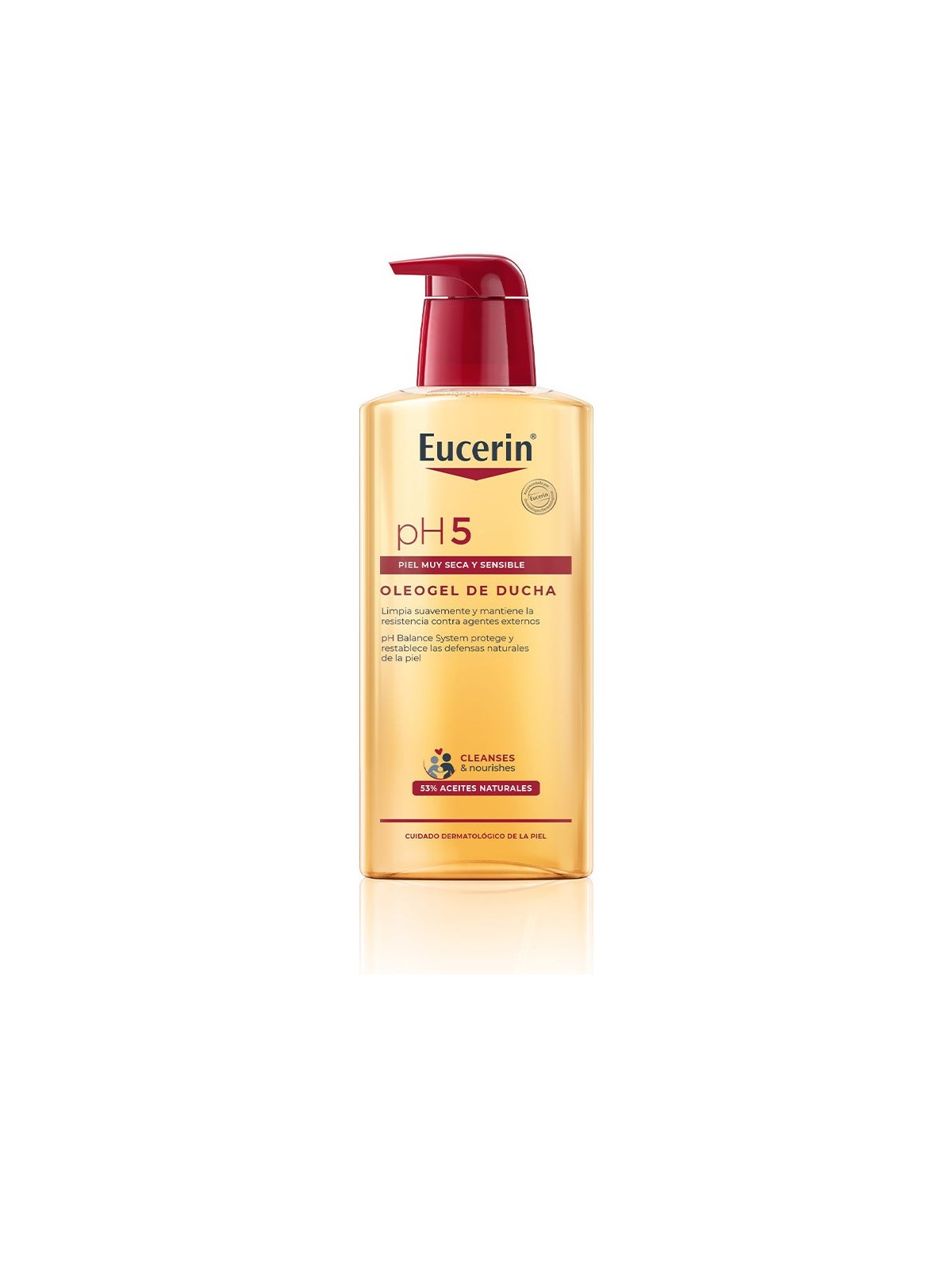 Eucerin PH5 oleogel per la doccia pelle secca 400ml unisex
